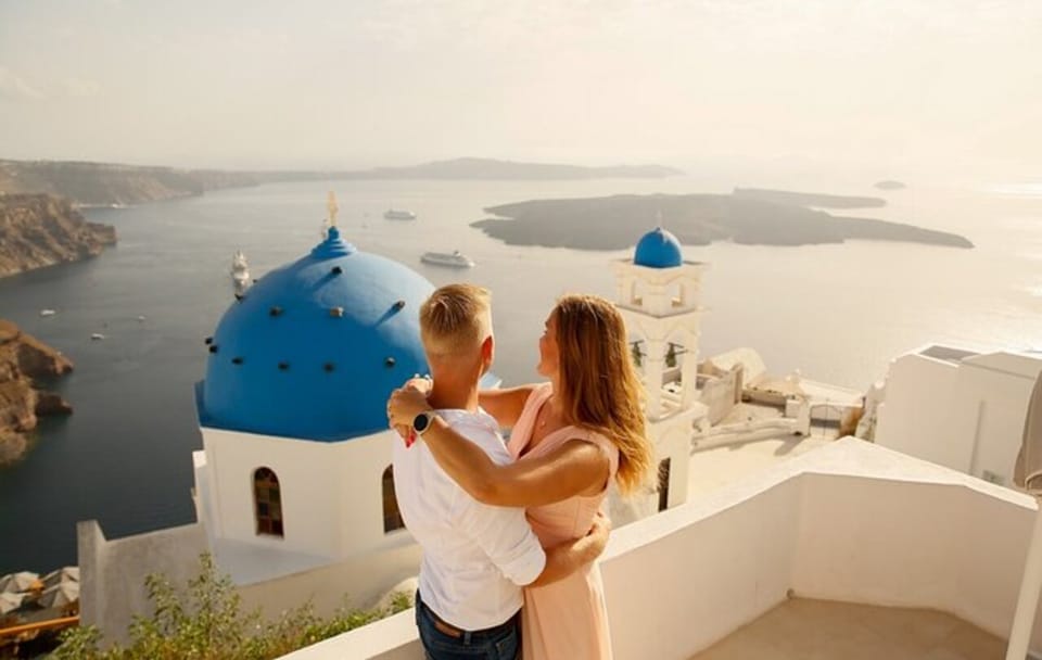 Santorini Island Sightseeing Tour with Private Driver-Guide