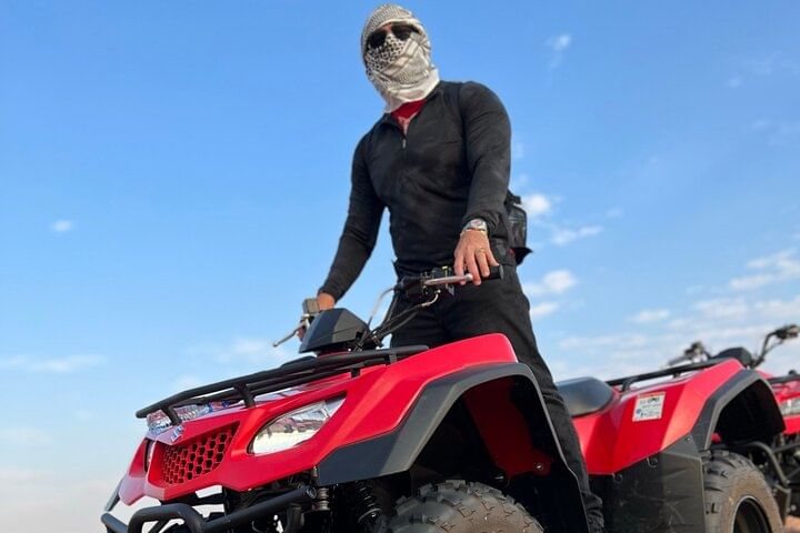 Sunrise Desert Safari with,Sand Board,quad/buggy,Camel Ride