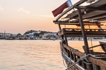 Doha from Land & Sea: City Tour & Traditional Dhow Boat Ride