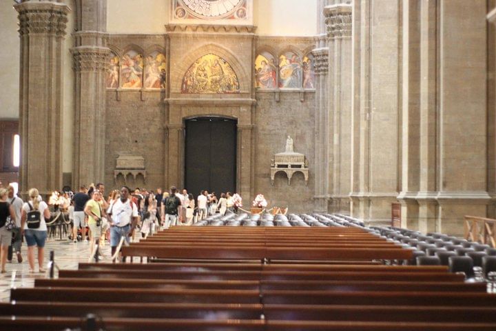 Internal view of the Santa Maria del Fiore Cathedral