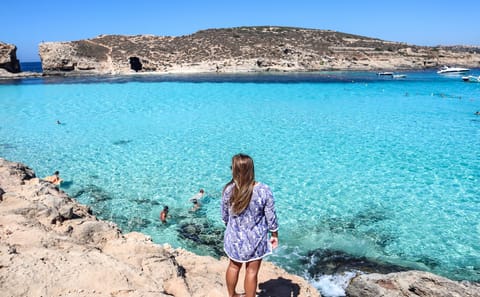 Coastal Ferry Cruise to Gozo, Comino, and Blue Lagoon