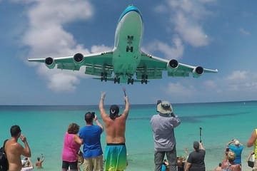 St Maarten Beach hopping tour (Oreint beach and Maho beach combo)