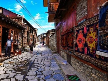 Lahij Village, Azerbaijan. Lahic. handicraft centre