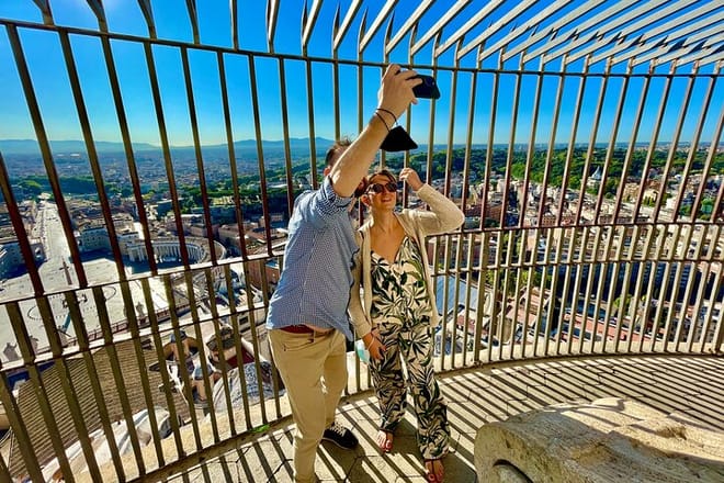 Rome St Peter's Basilica, and Climb the Dome Group Tour