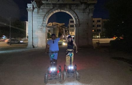 Athens by Night Electric ATV Scooter Tour