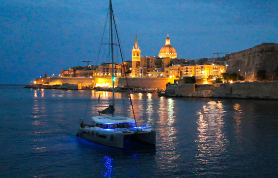 Evening Sailing Charter from Marina di Valletta, Malta