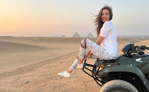 Private ATV Tour of the Pyramids of Giza in Cairo