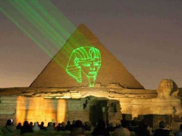 Sound and Light Show at Giza Pyramids with Dinner
