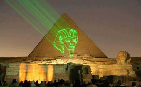 Sound and Light Show at Giza Pyramids with Dinner