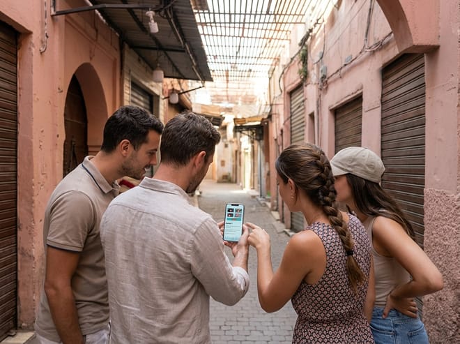 Secrets of Marrakech Self-Guided Exploration Game Tour 8