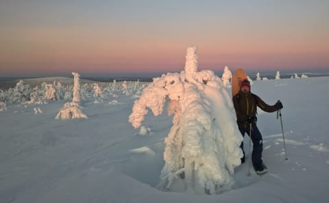 Snow Surfing Adventure in Pyhä, Finland