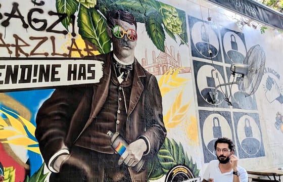 Istanbul Modern City Walking: Taksim to Galata With Secret Passages