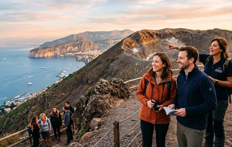 Sorrento and Herculaneum Tour with Vesuvius Entry Tickets