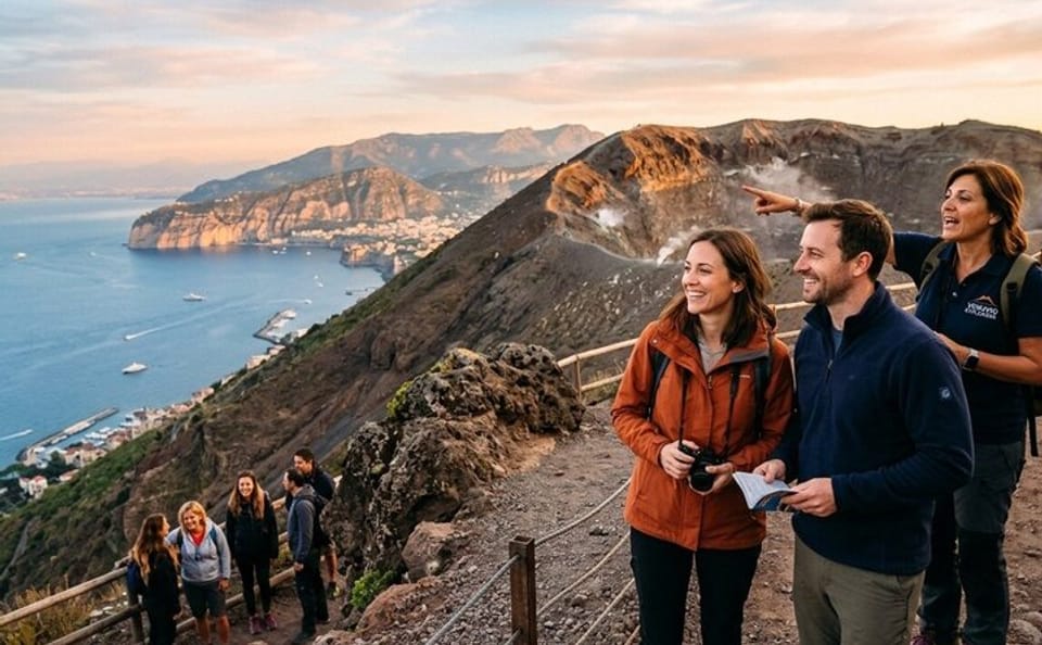 Sorrento and Herculaneum Tour with Vesuvius Entry Tickets
