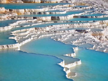 Pamukkale Travertine Terraces and Hierapolis Day Tour