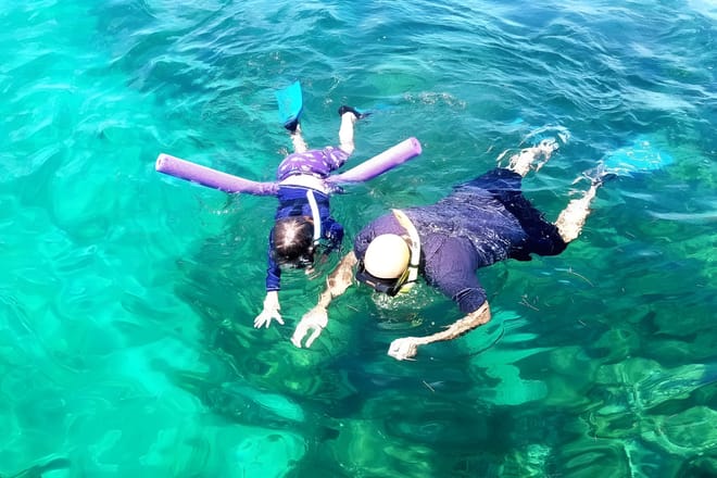 Miami Snorkeling Adventure off a Secluded Island
