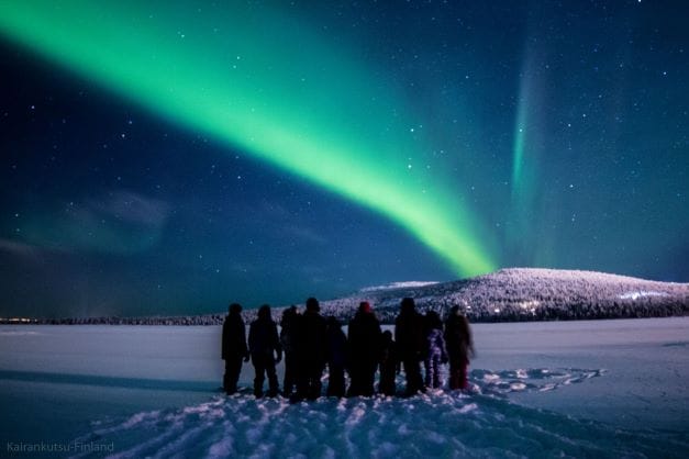 Northern Lights Hunting with Car, Campfire and Photographing 4