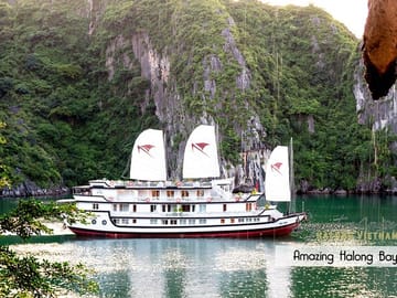 Signature Cruises Explore Bai Tu Long Bay,Less Tourist Area