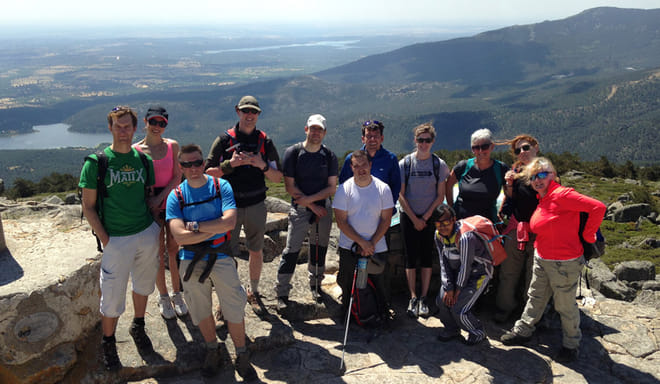 Hiking in Madrid