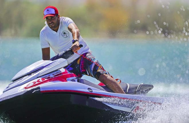 Jet Ski at Lake Lalla Takerkoust