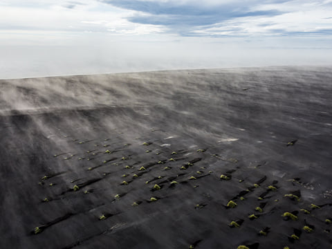 black sands