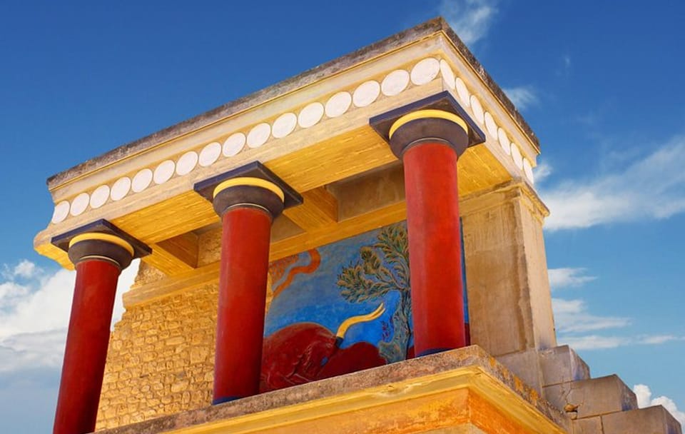 Knossos & Heraklion City Day Tour from Rethimno