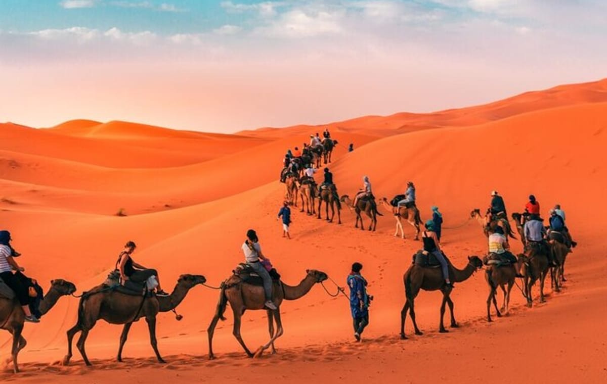 Sahara Private 3-Days Tour from Marrakech to Merzouga Erg Chebbi