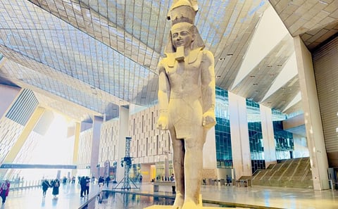 Half Day New Grand Egyptian Museum with Guide and Ticket