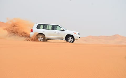 Morning Desert Safari and Sandboarding in Abu Dhabi