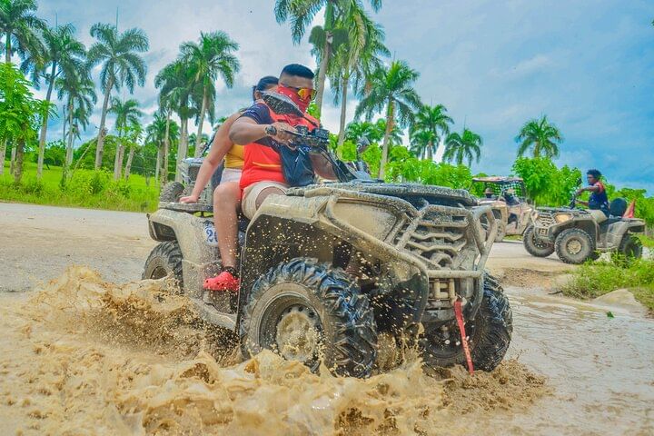 ATV Adventure to Water Cave and Macao Beach in Punta Cana