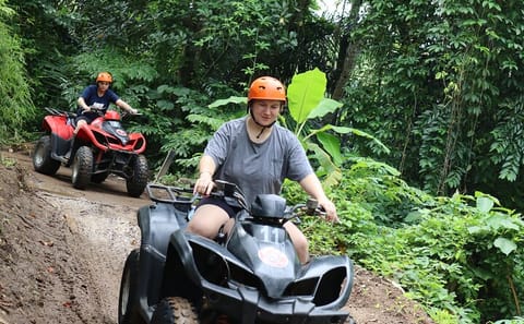 ATV Quad Bike and Hidden Canyon Trekking in Bali