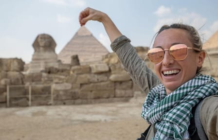 Giza Pyramids and Sphinx Tour with Camel Ride in Cairo
