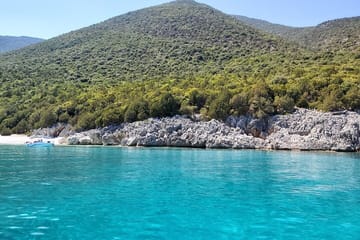 Private Sailing Cruise to Koutsoupia Beach in Cephalonia