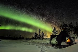 Auroras - Northern Lights Trip - guaranteed lights - Rovaniemi