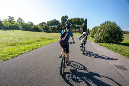 Appian Way Bike Tour with Park of the Aqueducts | upgrade option available: Catacombs and Lunch