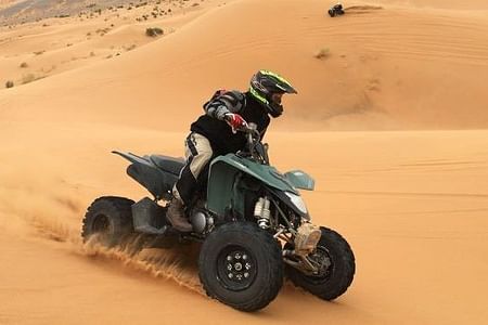 Quad biking with pick and drop