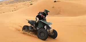 Quad biking with pick and drop