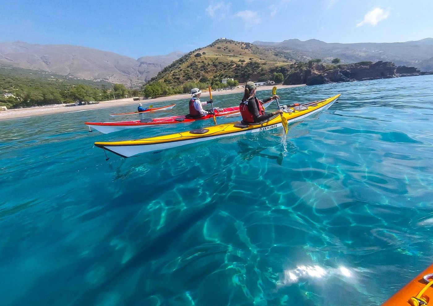 Sea Kayak Expedition & Camping in South Crete, Greece: Explore Stunning Landscapes