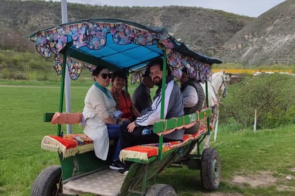 Moldova:  Old Orhei Medieval Monastery Town   including Cricova Winery