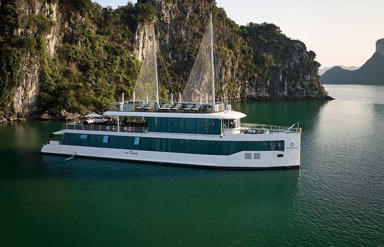 JADE SAILS – MOST LUXURY TOP VIP CRUISE IN HALONG BAY – 1 Day