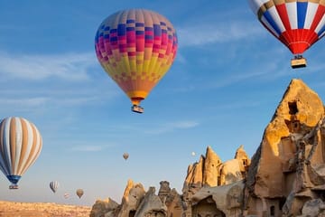 Hot Air Balloon Ride Over Göreme with Champagne Toast