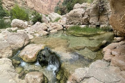 Private Day Trip to Wadi Shab & Bimmah Sinkhole Price Up To 5 Persons