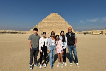 Private Day Tour of Saqqara and Dahshur Pyramids in Cairo