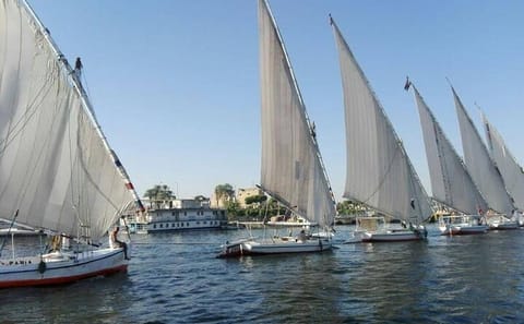 Sunset Felucca Sailboat Ride on the Nile in Luxor