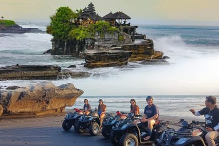Bali ATV Beach Adventure & Tanah Lot Sunset Tour