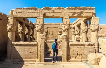 Private Guided Day Tour to Dendera and Medinet Habu from Hurghada