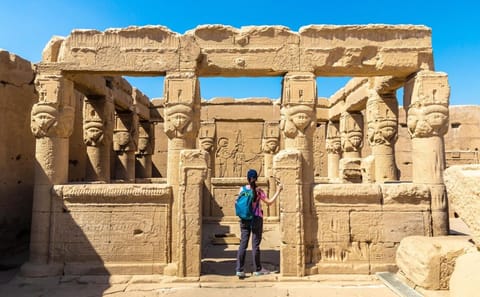 Private Guided Day Tour to Dendera and Medinet Habu from Hurghada
