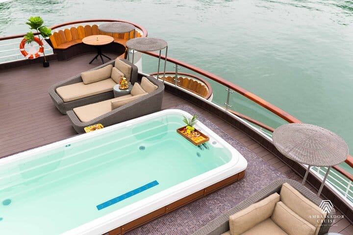 Ambassador Day Cruise - Halong Bay 5 Star Day Cruise from Harbor