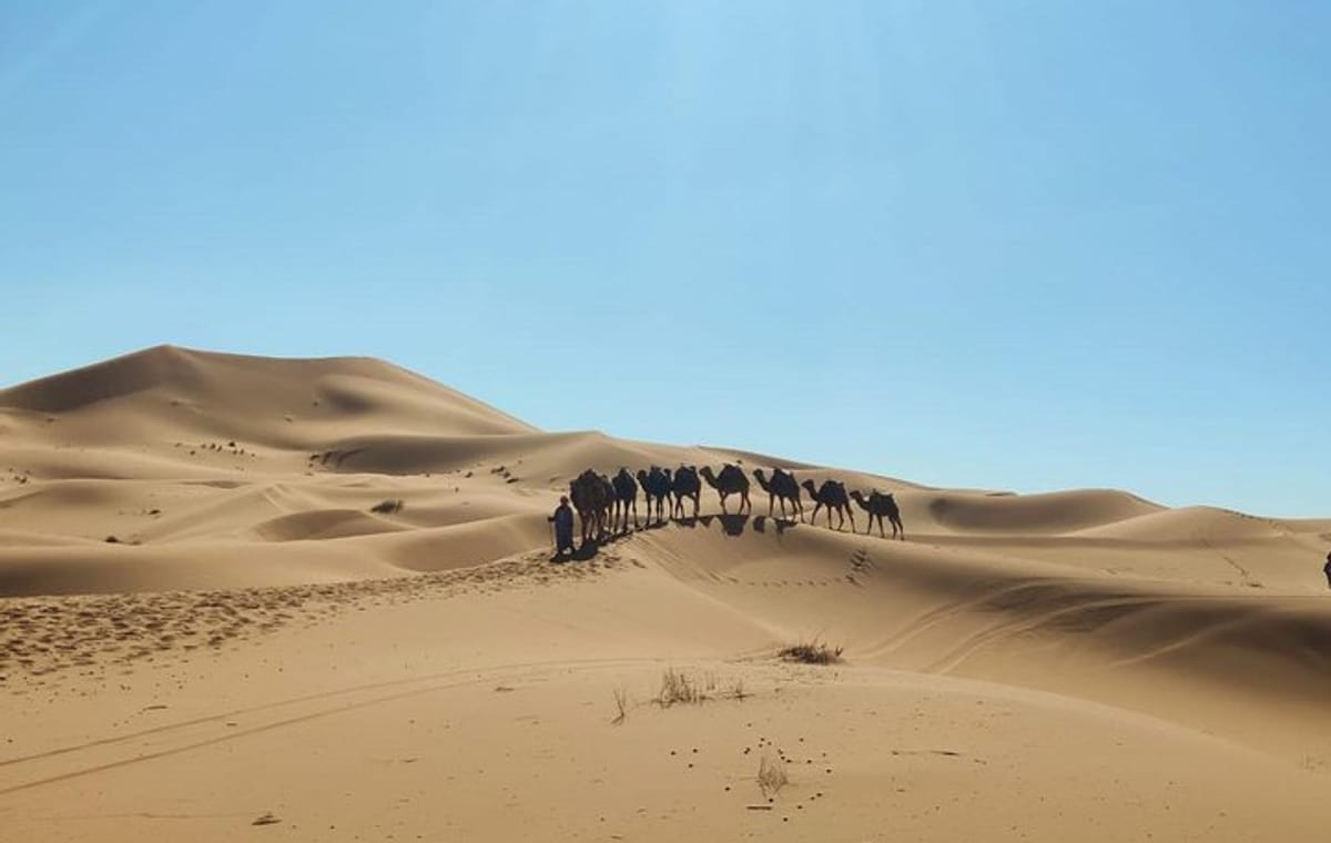 Private 2 Days Desert Tour from Marrakech to Merzouga Desert
