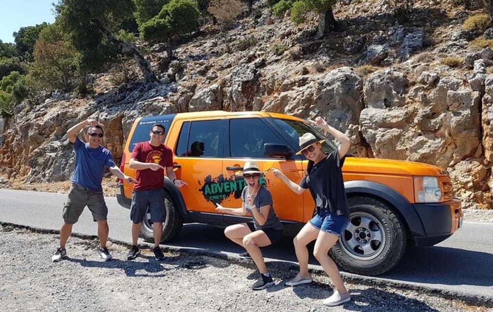 Full-Day Luxury 4x4 Tour in Agios Nikolaos and Anogia
